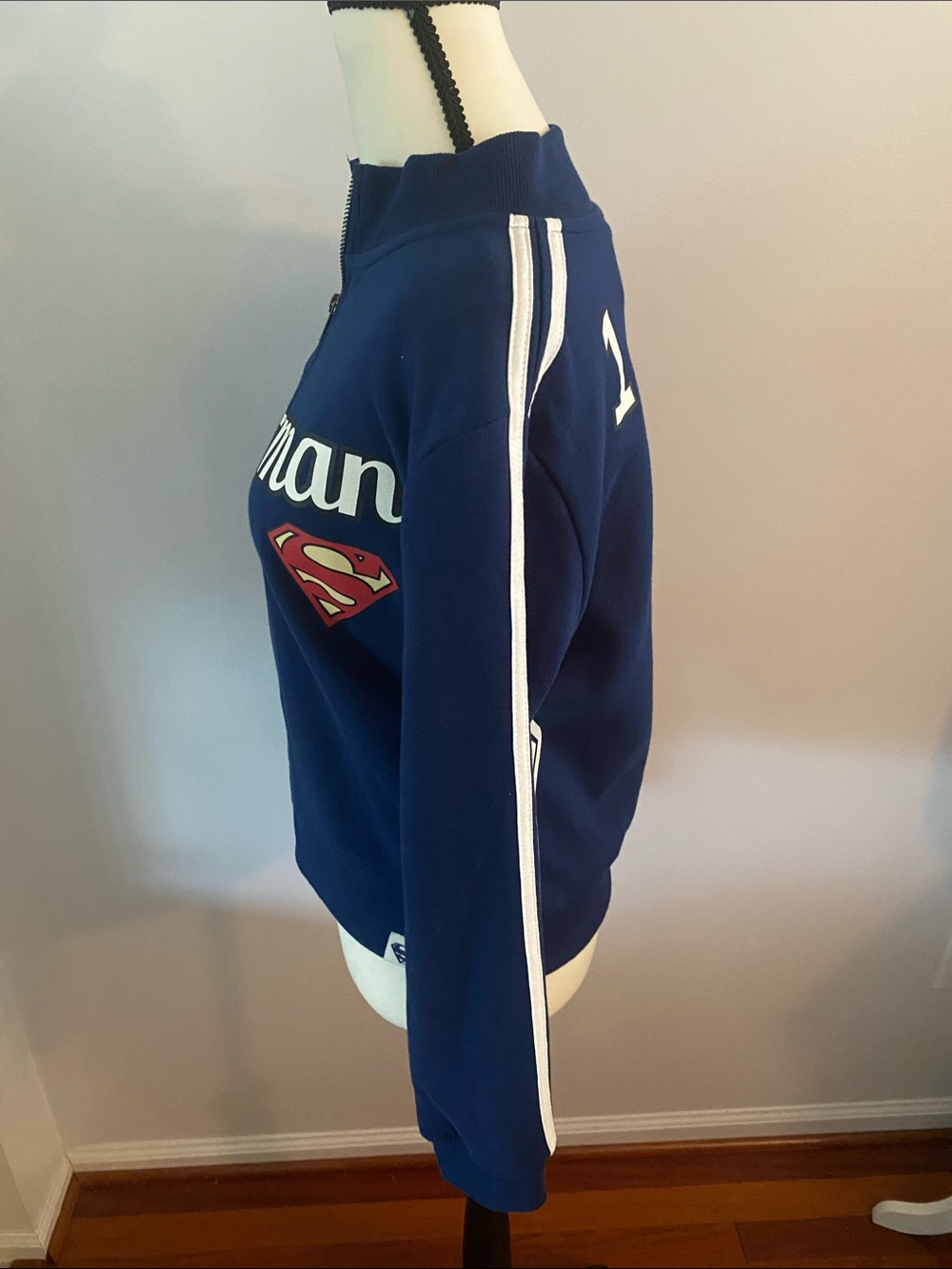 Superman 1938 zip front jacket with tags - Picture 4 of 10